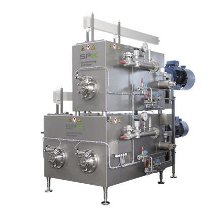 Intercambiador de calor de superficie rasqueteada - Kombinator® 250S - Gerstenberg Schröder - líquido-gas / de acero inoxidable / para la industria agroalimentaria