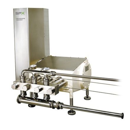 Bomba de émbolo - P series - Gerstenberg Schröder - para productos agroalimentarios / estacionaria / industrial