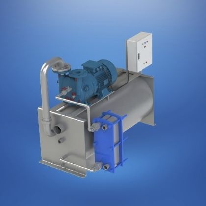 Grupo de vacío lubricado - Gücüm Pompa Makina Sanayi Tic. A.S. - industrial
