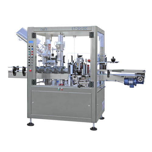 Máquina de etiquetado automática - ET 2C/DC - DELLA TOFFOLA GROUP - para botellas / para la industria del vino / para etiquetas autoadhesivas