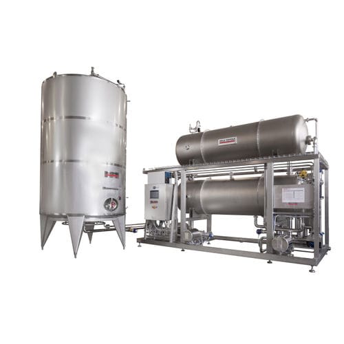 Desaireador al vacío - DELLA TOFFOLA GROUP - de agua / de dos etapas / para la industria de las bebidas