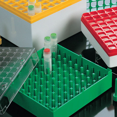Rack de almacenamiento para tubos de ensayo - M-03 - DELTALAB, S.L.U. - apto para autoclave
