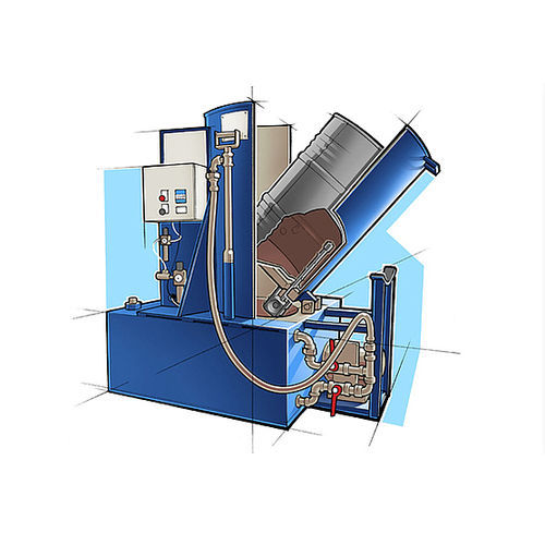 Máquina de lavado por aspersión - SPF - D.W. Renzmann Apparatebau - de disolvente / alcalina / automática