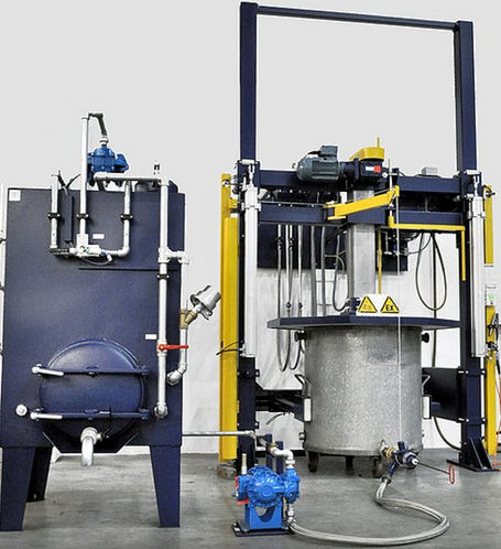 Máquina de lavado de disolvente - Robus - D.W. Renzmann Apparatebau - de cepillo / automática / robusta