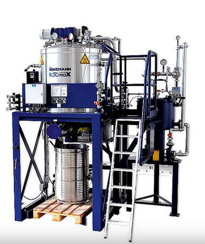 Destilador de solvente - ROTOmaX-e - D.W. Renzmann Apparatebau - automático / al vacío
