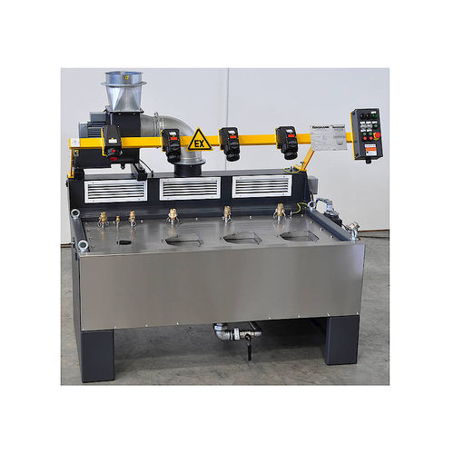 Máquina de lavado antideflagrante - PW - D.W. Renzmann Apparatebau - de disolvente / por aspersión / automática