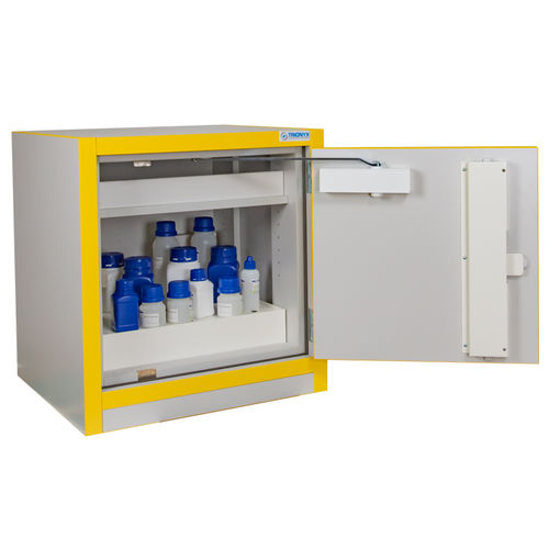 Armario de almacenamiento - 3031E - Ecosafe S.A. - de seguridad / montaje bajo banco de trabajo / con puertas batientes