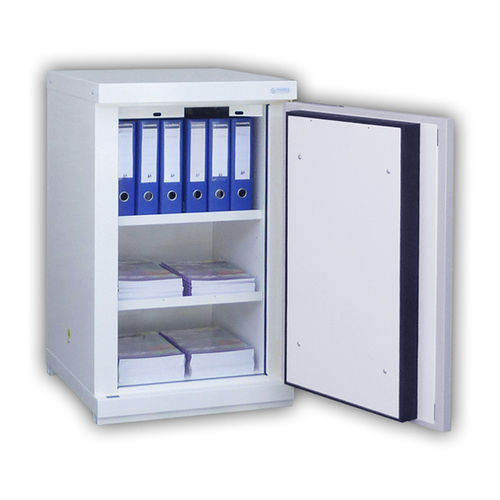 Armario de oficina - 798+DE - Ecosafe S.A. - de suelo / con puertas batientes / de puerta simple