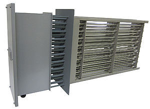 Calefactor de aire - ELMESS Thermosystemtechnik GmbH & Co. KG - de conductos / de acero inoxidable