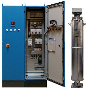 Armario eléctrico de mando - ELMESS Thermosystemtechnik GmbH & Co. KG - empotrable / de suelo