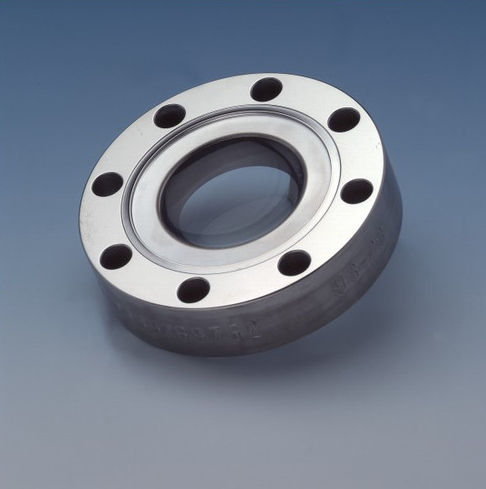 Ventanilla de observación para vacío - 19.CF - Herberts Industrieglas GmbH & Co. KG - con brida