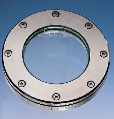 Ventanilla de observación con brida - Herberts Industrieglas GmbH & Co. KG