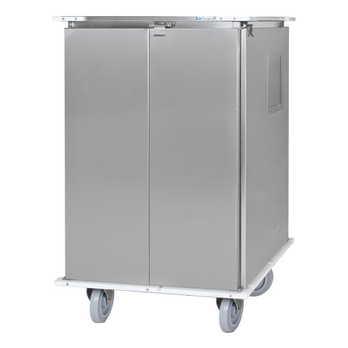 Carro de transporte - ECC series - MMM Group - de acero inoxidable / con ruedas giratorias / ergonómico