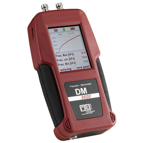 Micromanómetro diferencial - DM 9600 CHP  - MRU – Messgeräte für Rauchgase und Umweltschutz - con pantalla LCD / de acero inoxidable / electrónico