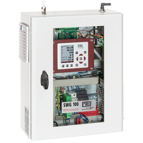 Analizador CO2/02 - SWG 100 BIOcompact - MRU – Messgeräte für Rauchgase und Umweltschutz - CH4 / de sulfuro de hidrógeno / para biogás