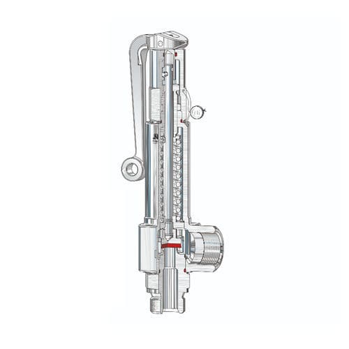Válvula de seguridad para vapor - Type 140 - Niezgodka GmbH - roscado