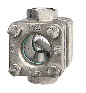 Ventanilla de observación de acero inoxidable - Bauform 881-K - NORIS Armaturen Burkenstein GmbH & Co. KG - roscada