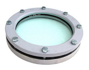 Ventanilla de observación para vacío - Bauform 118 - NORIS Armaturen Burkenstein GmbH & Co. KG - con brida