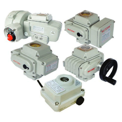 Actuador eléctrico - NTE series - Nutork Corp. - rotativo / de acero inoxidable / de acero