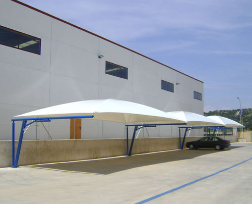 Cobertura para aparcamiento - TEXTILE - Europa Prefabri