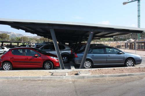 Cobertura para aparcamiento solar - Europa Prefabri