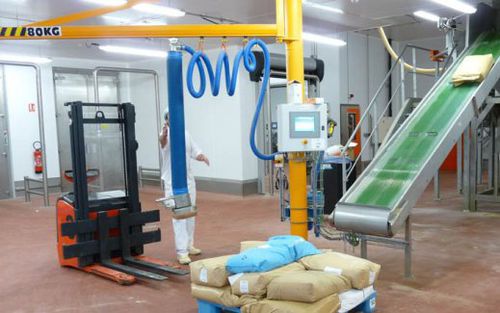 Manipulador neumático - Palamatic Process - para sacos con toma en vacío / de manipulación / ATEX