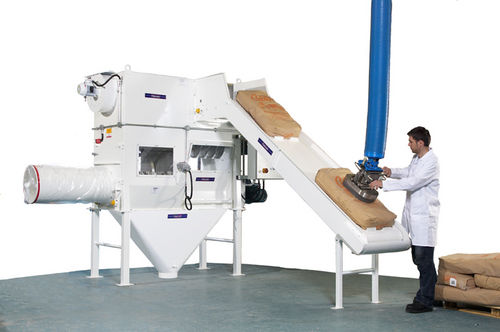 Descargador de saco para procesos químicos - Rotaslit® - Palamatic Process - para granel / para la industria alimentaria / para la industria farmacéutica