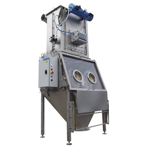 Descargador de saco para productos peligrosos a granel - Sacktip® SE - Palamatic Process - manual / cerrado