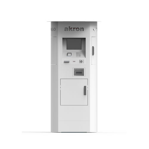 Terminal con tecnología capacitiva proyectada - eAutoPago Cash - Grupo Eos Ibérica - con teclado / de kiosco / LCD