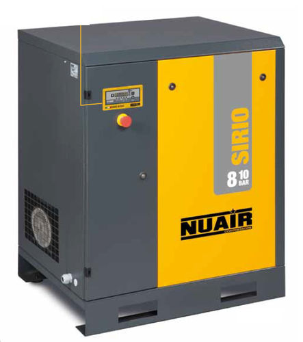 Compresor de tornillo - Sirio 8, 16 series - NUAir compressors - rotativo / de aire / con motor eléctrico