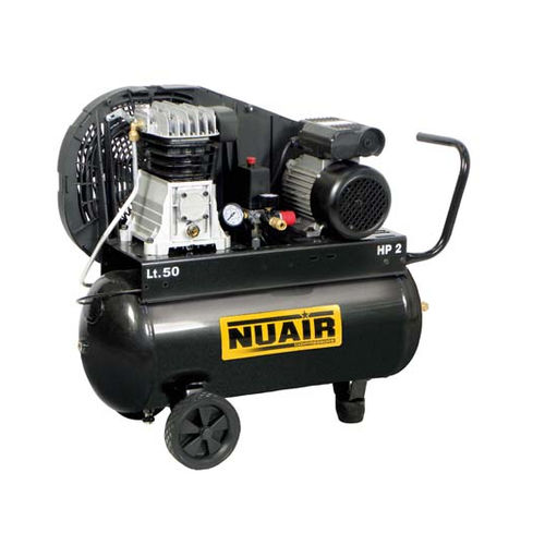 Compresor de pistón - B2800/50 CM2 - NUAir compressors - de aire / con motor eléctrico / con ruedas