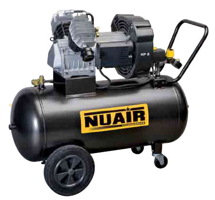 Compresor de pistón - GVM/100 - NUAir compressors - de aire / con motor eléctrico / con ruedas