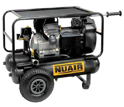 Compresor de pistón - GVM/11+11 - NUAir compressors - de aire / con motor eléctrico / con ruedas