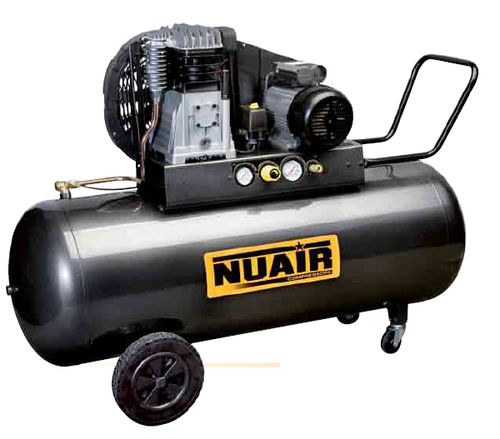Compresor de pistón - B3800B/3M/270 TECH - NUAir compressors - de aire / con motor eléctrico / con ruedas