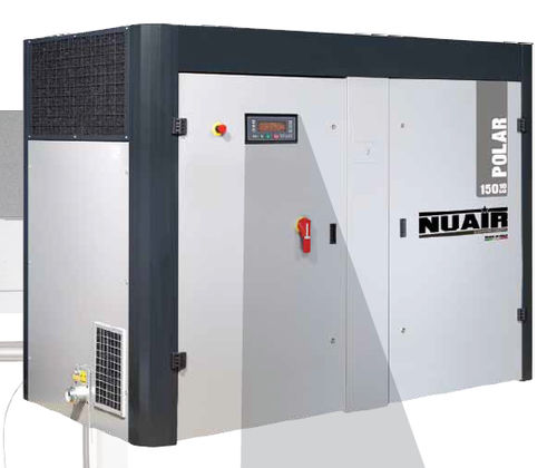 Compresor de tornillo - POLAR series - NUAir compressors - rotativo / de aire / con motor eléctrico