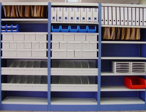 Sistema de estanterías de taller - KIMER - de acero galvanizado / manual