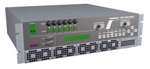 Alimentación eléctrica en bastidor - NTX series  - ELTECO, a.s. - AC/DC / para equipos de telecomunicaciones / de alta potencia
