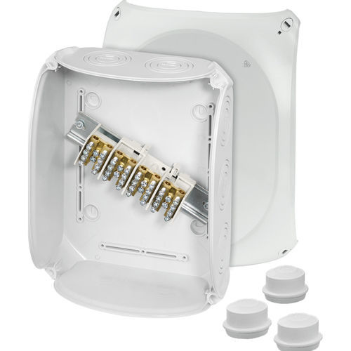 Caja de conexiones de pared - DK 2524 S - Hensel - UL / libre de halógenos / IEC