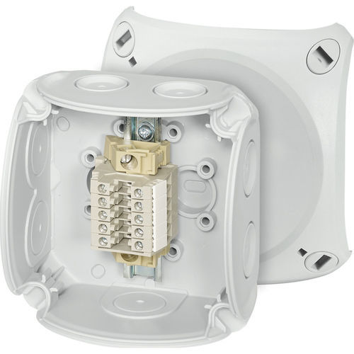 Caja de conexiones de pared - RK 0205 T - Hensel - UL / libre de halógenos / IEC