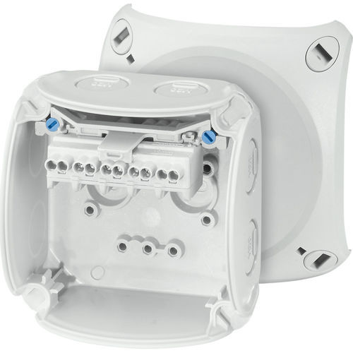 Caja de conexiones de pared - KF 0202 G - Hensel - UL / libre de halógenos / resistente a las inclemencias