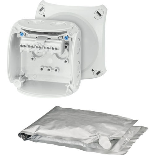 Caja de conexiones de pared - WP 0202 G - Hensel - UL / libre de halógenos / resistente a las inclemencias