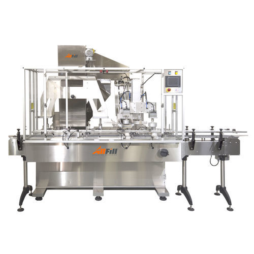 Encapsuladora neumática - CI - All-Fill - enteramente automática / controlada por PLC / para botellas