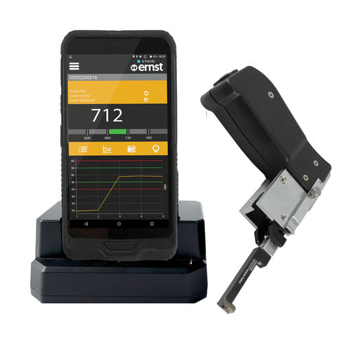 Durómetro portátil - e-handy - CISAM-ERNST - de metales / para cigüeñal / para rodamiento