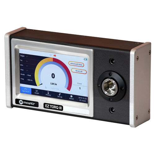 Medidor de par para calibración - EZ-TorQ III series - Mountz Inc - de sobremesa / para llave dinamométrica / para atornilladora
