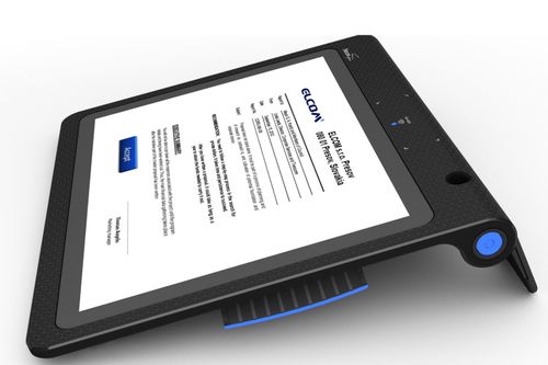 Terminal de captura de firma 9.7" - Secure Sign II - ELCOM - retroiluminación LED / con pantalla táctil PCT / IPS
