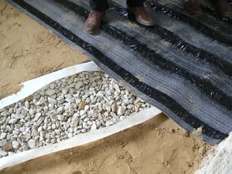 Geotextil no tejidos punzonados - SOMTUBE FTB - AFITEXINOV - de hormigón / de polietileno / para obra