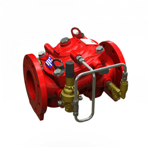 Válvula de tapón - FP-42T-20 - BERMAD CS Ltd - con control hidráulico / de regulación de presión / para agua