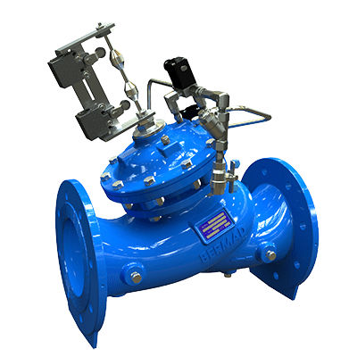 Válvula de membrana - WW-745  - BERMAD CS Ltd - con mando eléctrico / hidráulica / con control hidráulico