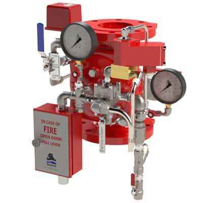 Válvula de bola flotante - FP-400E-2MC - BERMAD CS Ltd - con mando eléctrico / de regulación / para agua