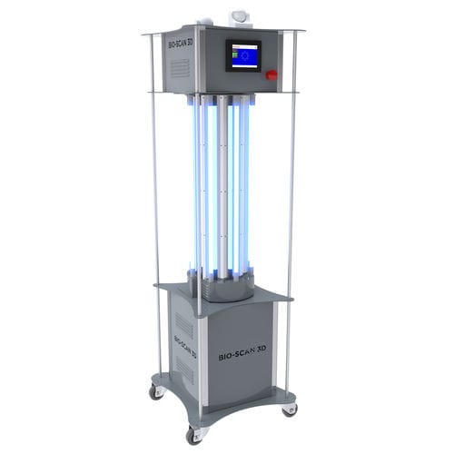 Unidad de desinfección UVC - BIO-SCAN® 3D - BIO-UV Group - para superficies / móvil